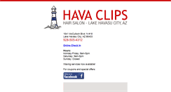 Desktop Screenshot of havaclips.com
