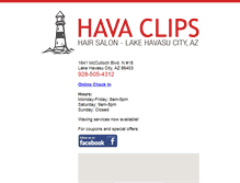 Tablet Screenshot of havaclips.com